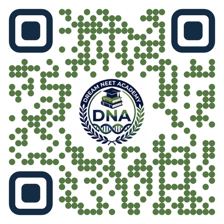 QR code linking to the Dream NEET Academy campus location